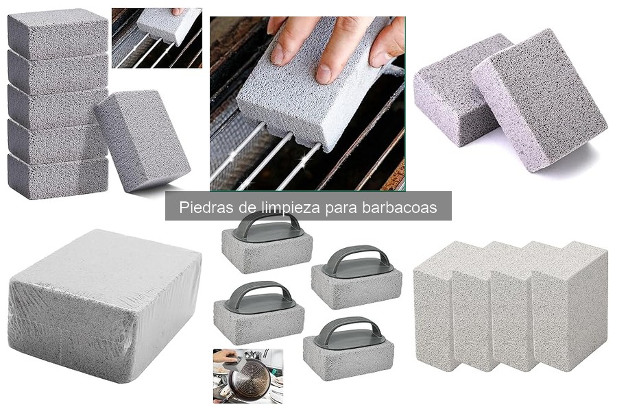 Tipos de piedras de limpieza para barbacoas: Guía completa