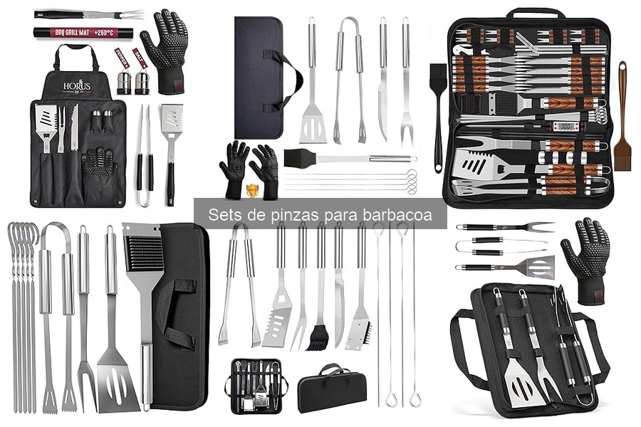 Tipos de pinzas para barbacoa y sus mejores usos