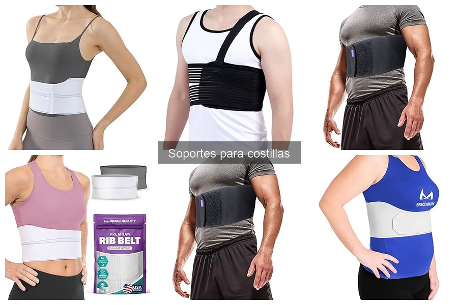 Tipos de soportes para costillas: materiales y diseños