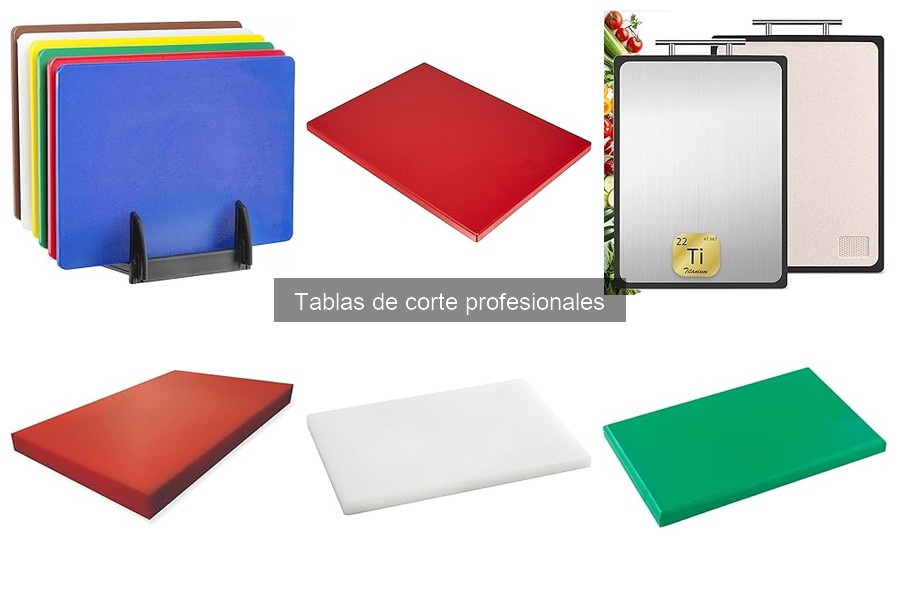 Tipos de tablas de corte y sus características en cocina