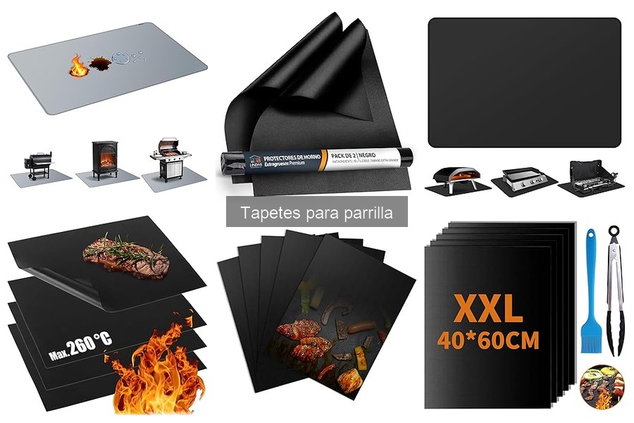 Tipos de tapetes para parrilla: materiales y usos