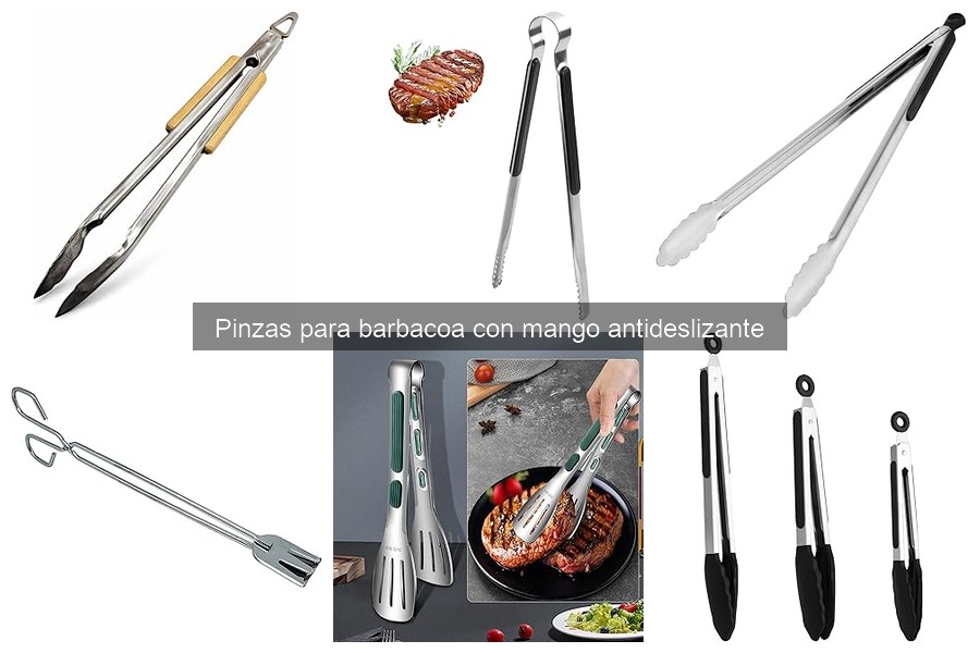 Tips para usar pinzas de barbacoa con mango antideslizante