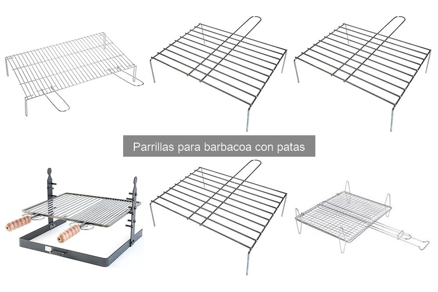 Todo sobre parrillas para barbacoa con patas