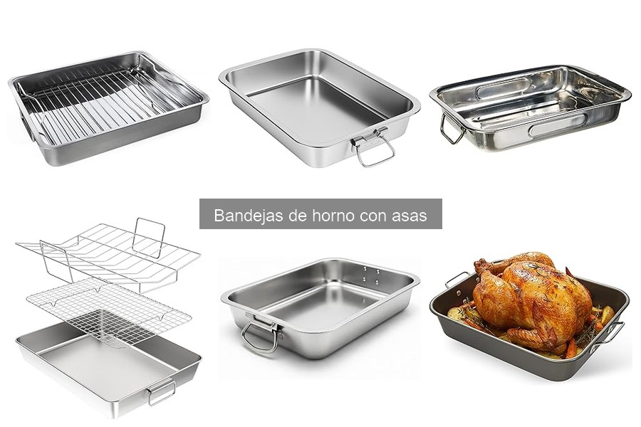 Ventajas de usar bandejas de horno con asas en casa