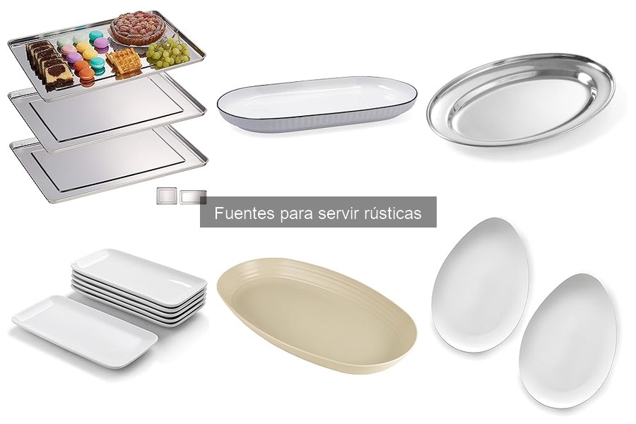 Ventajas de Usar Fuentes Rústicas para Servir en Casa