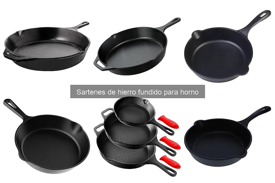 Ventajas de usar sartenes de hierro fundido para horno
