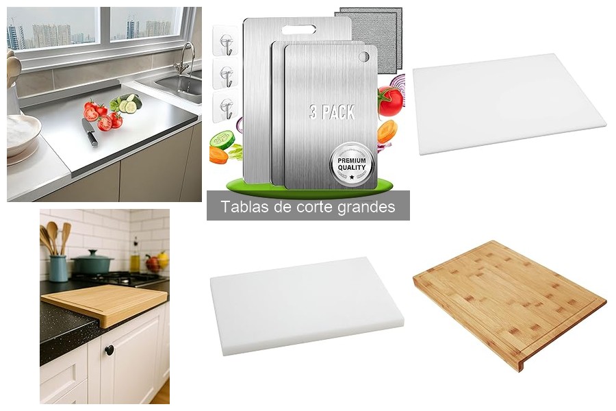 Ventajas de usar tablas de corte grandes en la cocina