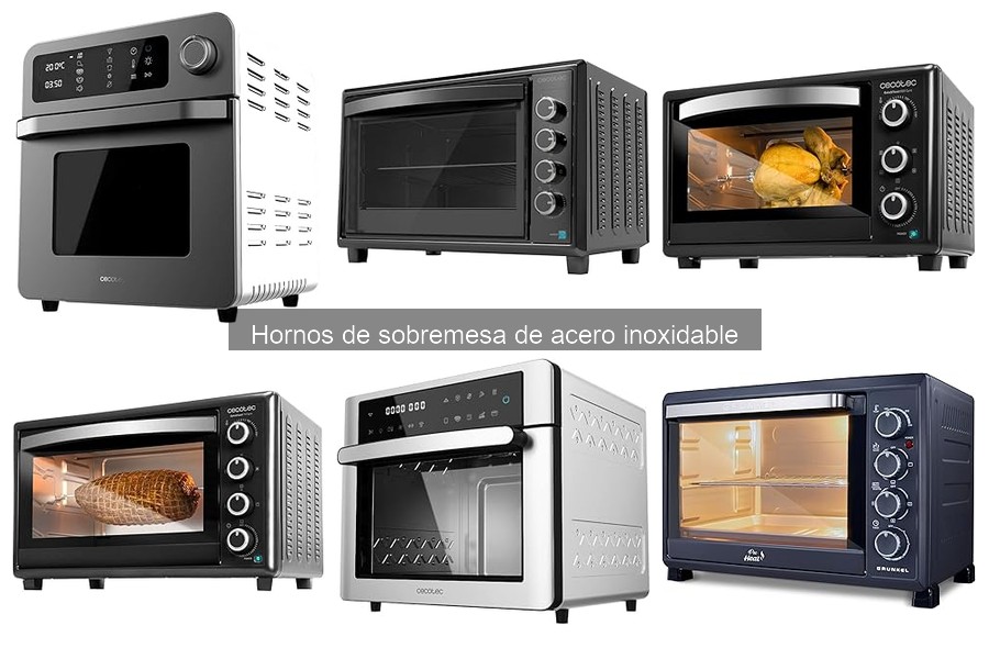 Ventajas del horno de sobremesa de acero inoxidable