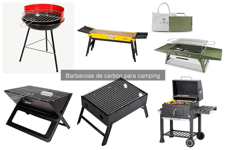 Ventajas y desventajas de las barbacoas de carbón para camping
