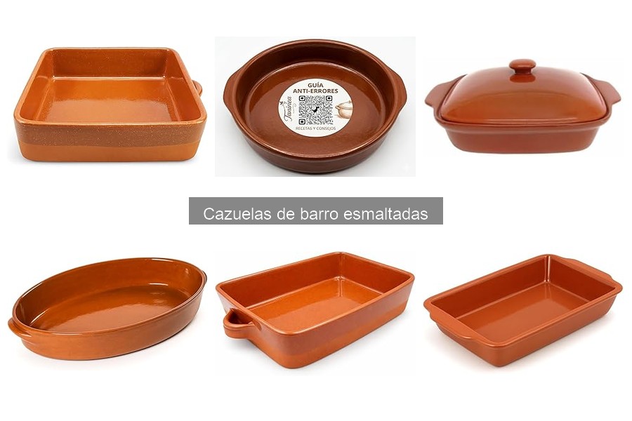 Ventajas y desventajas de las cazuelas de barro esmaltadas