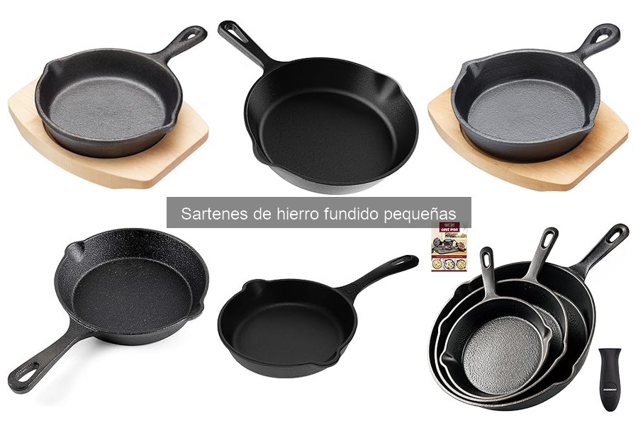 Ventajas y desventajas de sartenes de hierro fundido pequeñas